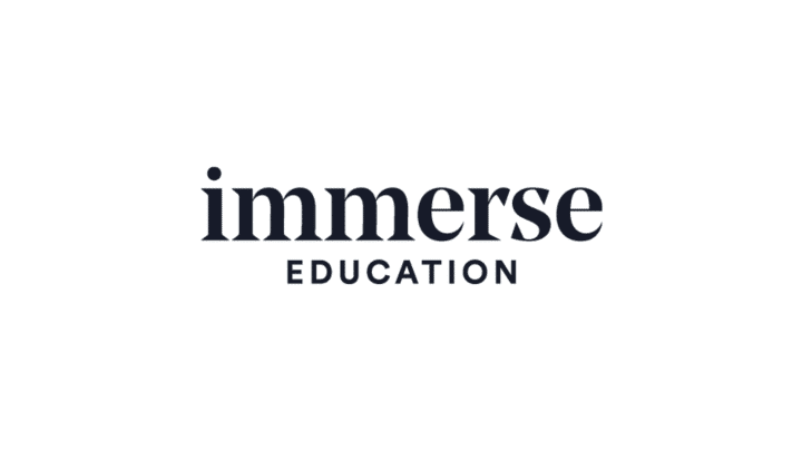 immerse logo beyaz